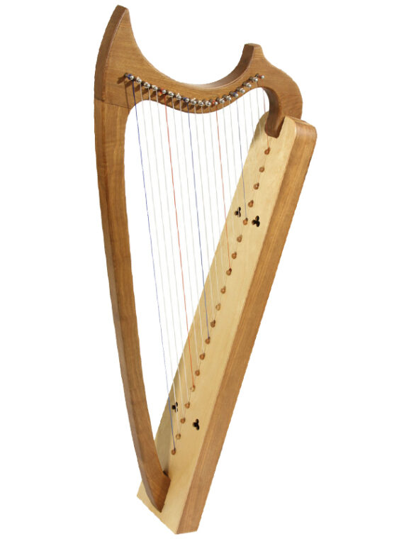 19-String Gothic Harp - Walnut1