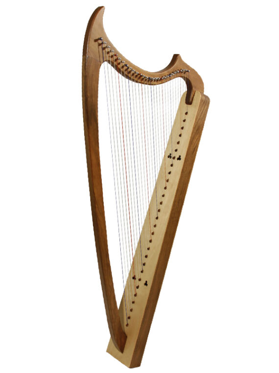 29-String Gothic Harp - Walnut1