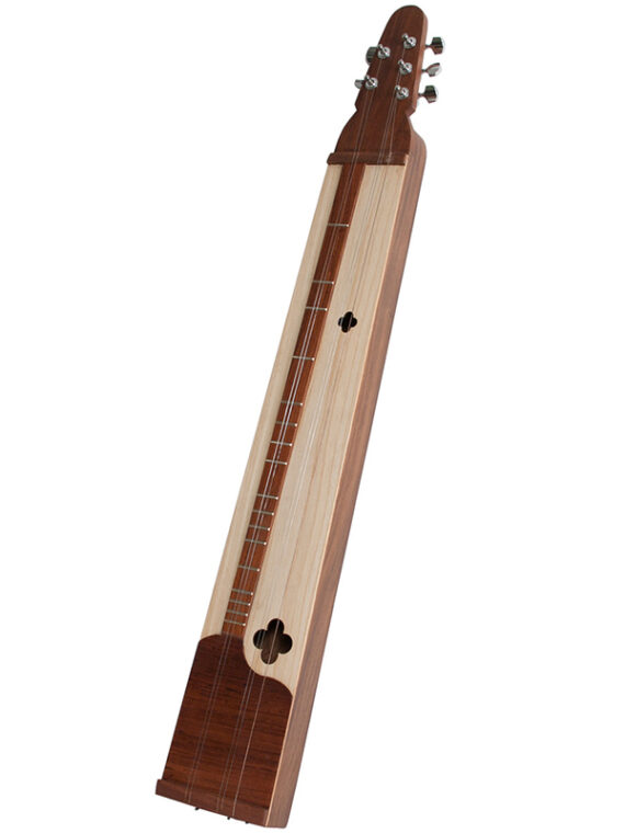 This European Mountain Dulcimer is, a folksy instrument in the zither family, also known as a Scheitholt.