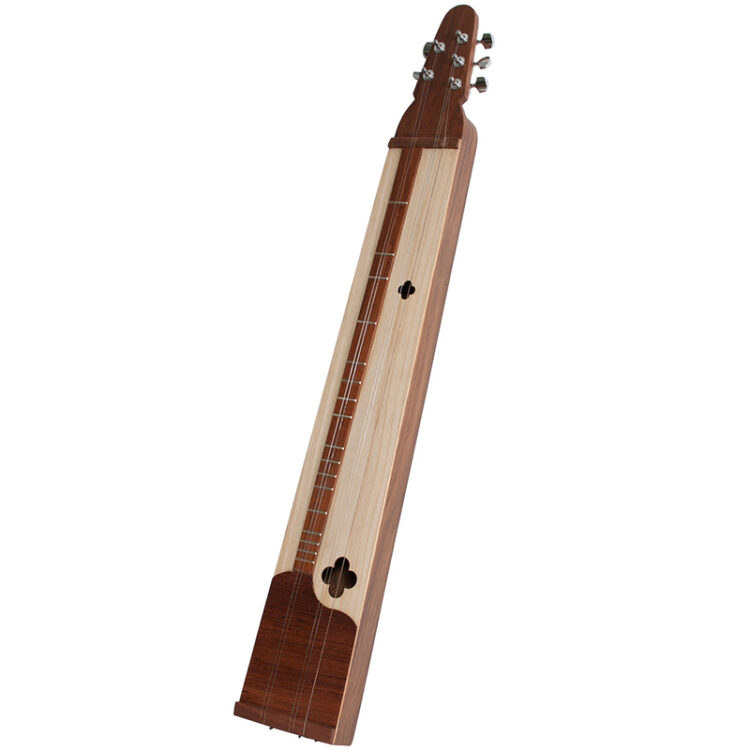 This European Mountain Dulcimer is, a folksy instrument in the zither family, also known as a Scheitholt.