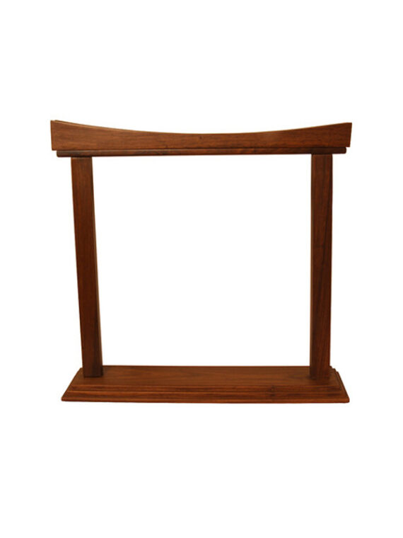 CURVED ROSEWOOD GONG STAND 14-INCH