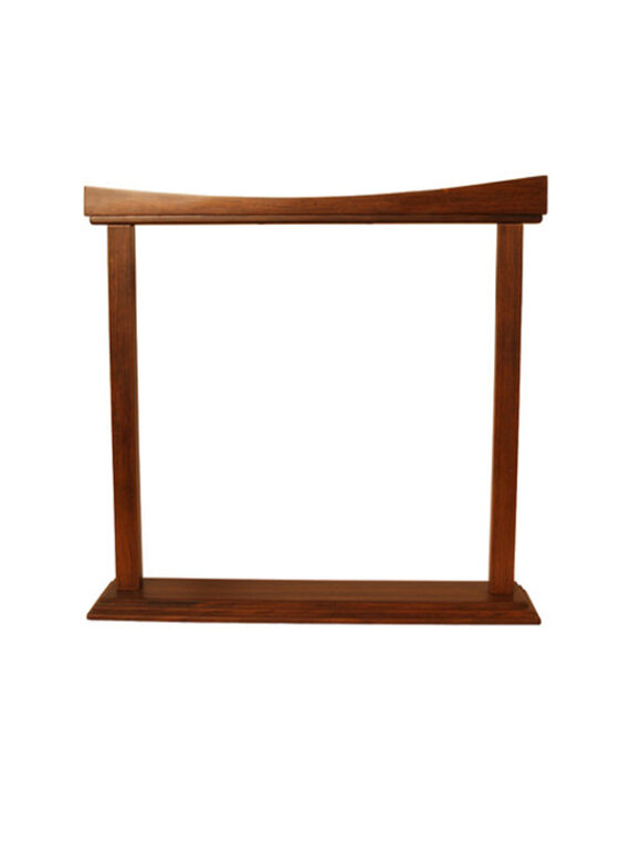 CURVED ROSEWOOD GONG STAND 18-INCH