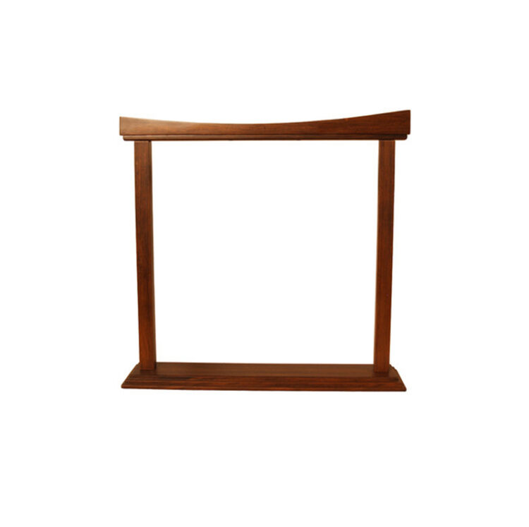 CURVED ROSEWOOD GONG STAND 18-INCH