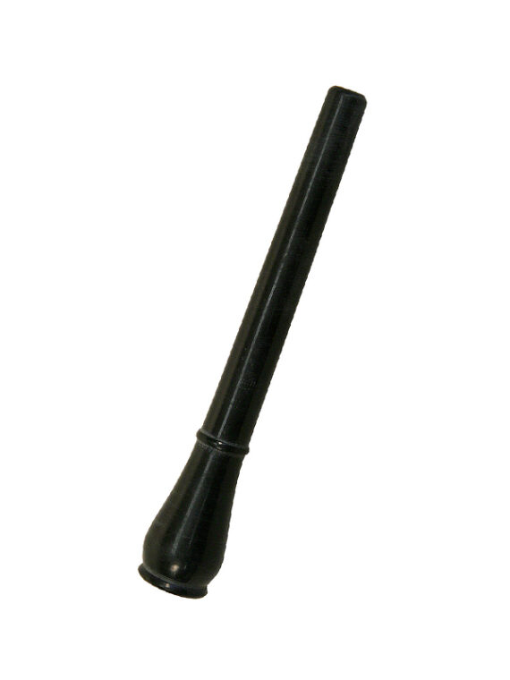 FULL SIZE PLASTIC MOUTHPIECE FOR BLOW PIPE - BLACK