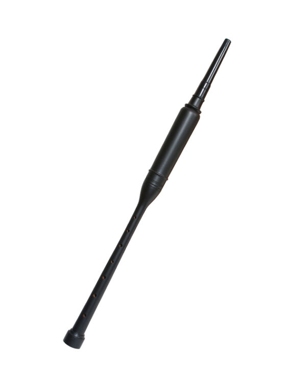 ROSEWOOD PRACTICE CHANTER WITHOUT SOLE WITH BLACK FINISH 19-INCH