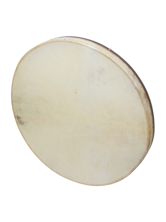 TUNABLE GOATSKIN HEAD WOODEN FRAME DRUM WITH BEATER 30-BY-2-INCH